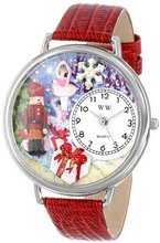 Whimsical es Unisex U1220010 Christmas Nutcracker Red Leather