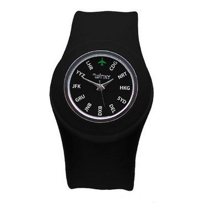 Jetsetter Series Unisex Global Slap Color: Black