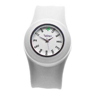 Jetsetter Series Unisex Global Slap Color: White