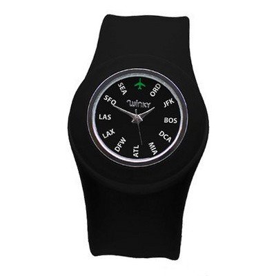 Jetsetter Series Unisex USA Slap Color: Black