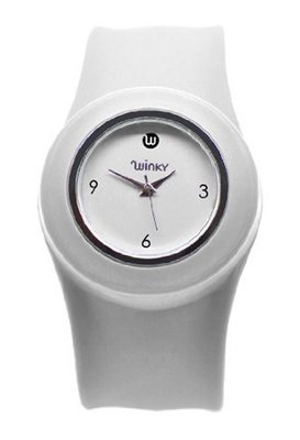 uWinky Designs Slap Band Color: White 