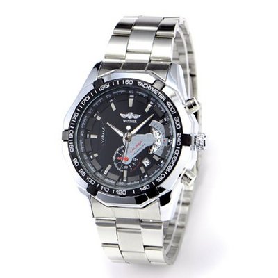 Calendar Boys Dial Analogue Automatic Mechanical Wrist + Gift Box