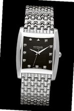 Wittnauer Metropolitan Patterned Black Dial