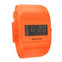 Wize & Ope Unisex All Over Digital WO-ALL-12 with Orange Dial and Touch Screen