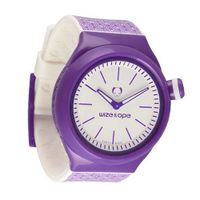 Wize & Ope Unisex Geometry Analogue SH-GEO-1 with Purple Dial