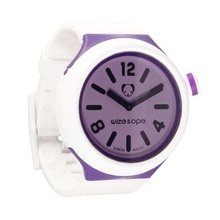 Wize & Ope Unisex Jumbo Bicolor Analogue JB-SH-BI-4 with Purple Dial