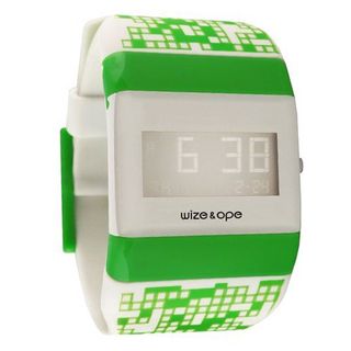 Wize & Ope Unisex Pixel Kids Digital WO-PK-1 with White Dial and Touch Screen