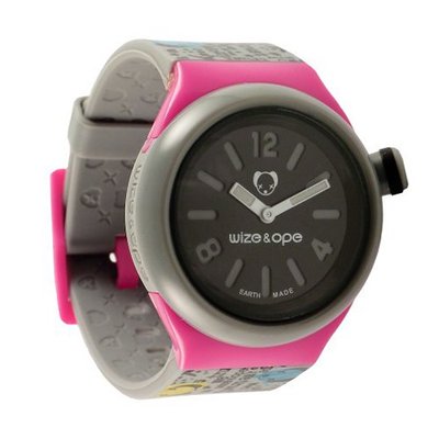 Wize & Ope Unisex Universe Analogue SH-UNI-2 with Black Dial