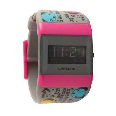 Wize & Ope Unisex Universe Digital WO-UNI-8 with Black Dial and Touch Screen