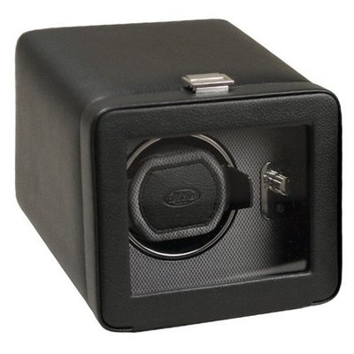 Wolf Designs 4525029 Module 2.5 Single Black Winder with Cover