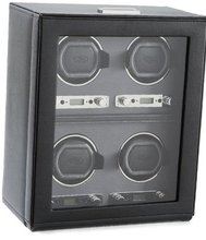 Wolf Designs 456702 Viceroy Collection Module 2.7 Four Winder with Cover