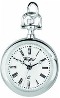 Woodford Ladies' Quartz Pendant , 1204, Chrome-Finished with 28 Inch Chain (Suitable for Engraving)