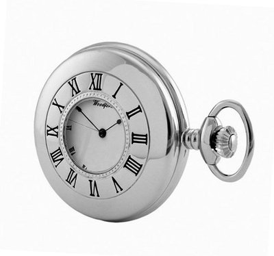 Woodford Mechanical Pocket with White Dial Analogue Display 1080