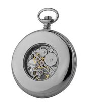 Woodford Mechanical Pocket with White Dial Analogue Display 1084