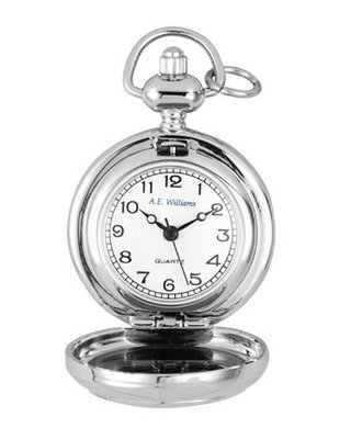 Woodford Quartz Fob with White Dial Analogue Display 1240