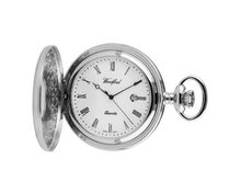 Woodford Quartz Pocket with White Dial Analogue Display 1239