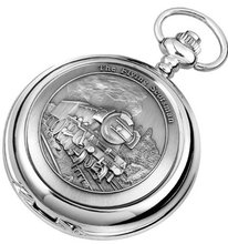 Woodford Quartz Pocket with White Dial Analogue Display 1940