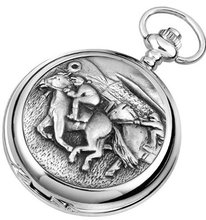 Woodford Quartz Pocket with White Dial Analogue Display 1942