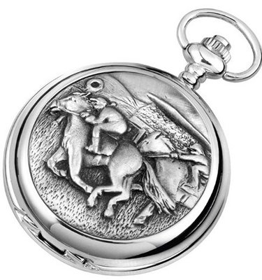 Woodford Quartz Pocket with White Dial Analogue Display 1942