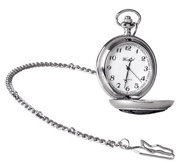 Woodford Quartz Pocket with White Dial Analogue Display 1954/Q