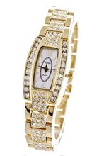 CHIC Ladies 18K Plated BLING Bracelet Crystal Made with SWAROVSKI Elementsovement