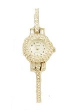 Petite and Feminine Classic Silver Tone Bracelet