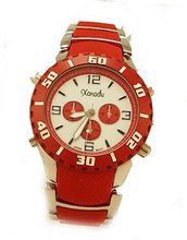 Red Diver Look Red Fashion