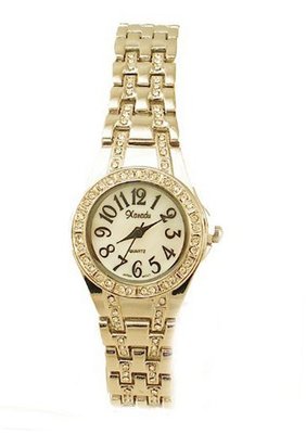 uXanadu "Simply Inspired" Classic Silver_tone Easy Read Bracelet 