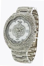 *Wow* Ladies 18k Silver Plated Bling Made with Swarovski Elements