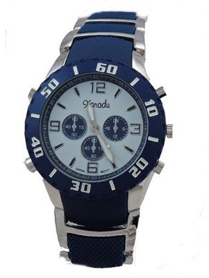 Xanadu New Fashion Silver Tone Blue