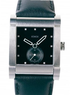 Xemex Swiss Avenue Midsize Petite Seconde black