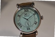 New XO RETRO Spyder 1955 550 Automotive DNA Leather Blue Dial