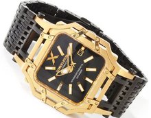 XOSKELETON Limited Edition Automatic Intercontinental Voyager Gold-Tone and Black Ion Plated Steel 11inv1002ybb - Limited Edition to only 400 pieces!