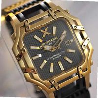 XOSKELETON Limited Edition Automatic Intercontinental Voyager Gold-Tone and Black Ion Plated Steel