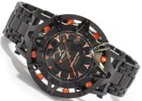 XOSKELETON Limited Edition Automatic Superlative Star Orange Sapphire Black IP Steel Limited Edition to 400 pieces only!