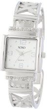 XOXO XO1086 Silver Dial Silver-tone Bangle