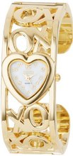 XOXO XO1091 Mother-of-Pearl Dial Gold-tone Bangle