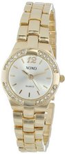 XOXO XO110 Silver Dial Gold-tone Bracelet