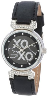 XOXO XO3063 Black Leather Strap