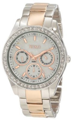 XOXO XO5454 Rosegold And Silver-Tone Bracelet