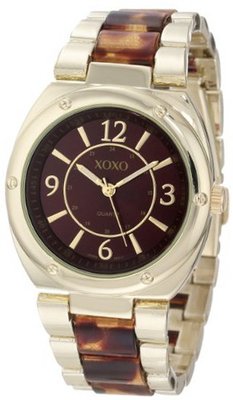 XOXO XO5639 Gold and Tortoise Bracelet