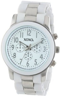 XOXO XO5643 Silver and White Bracelet Analog