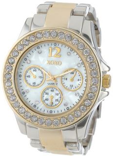 XOXO XO5653 Two-Tone Bracelet Analog