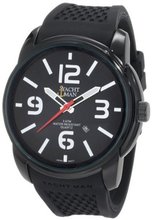 Yachtman YM0130BK Mason Oversized Round Case with Black Dial