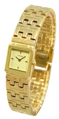 YEMA by Seiko of France Gold-tone Square Faced Reversible . Model: YM718