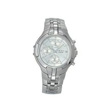 YEMA by Seiko of France Silver-Tone Sport Quartz Chronograph . Model: YM899