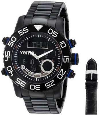Yema COYMHF0110 Master Elements Venture Master Analog-Digital Display Quartz Black
