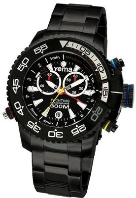 Yema COYMHF0210 Sous Marine Yachting Analog Display Analog Quartz Black