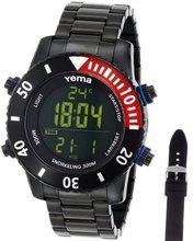 Yema COYMHF0310 Sous Marine Snorkeling Digital Display Quartz Black