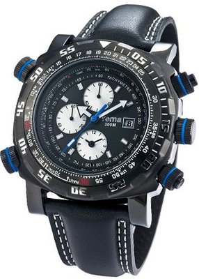 Yema YMHF0102 Master Elements Analog Display Analog Quartz Black
